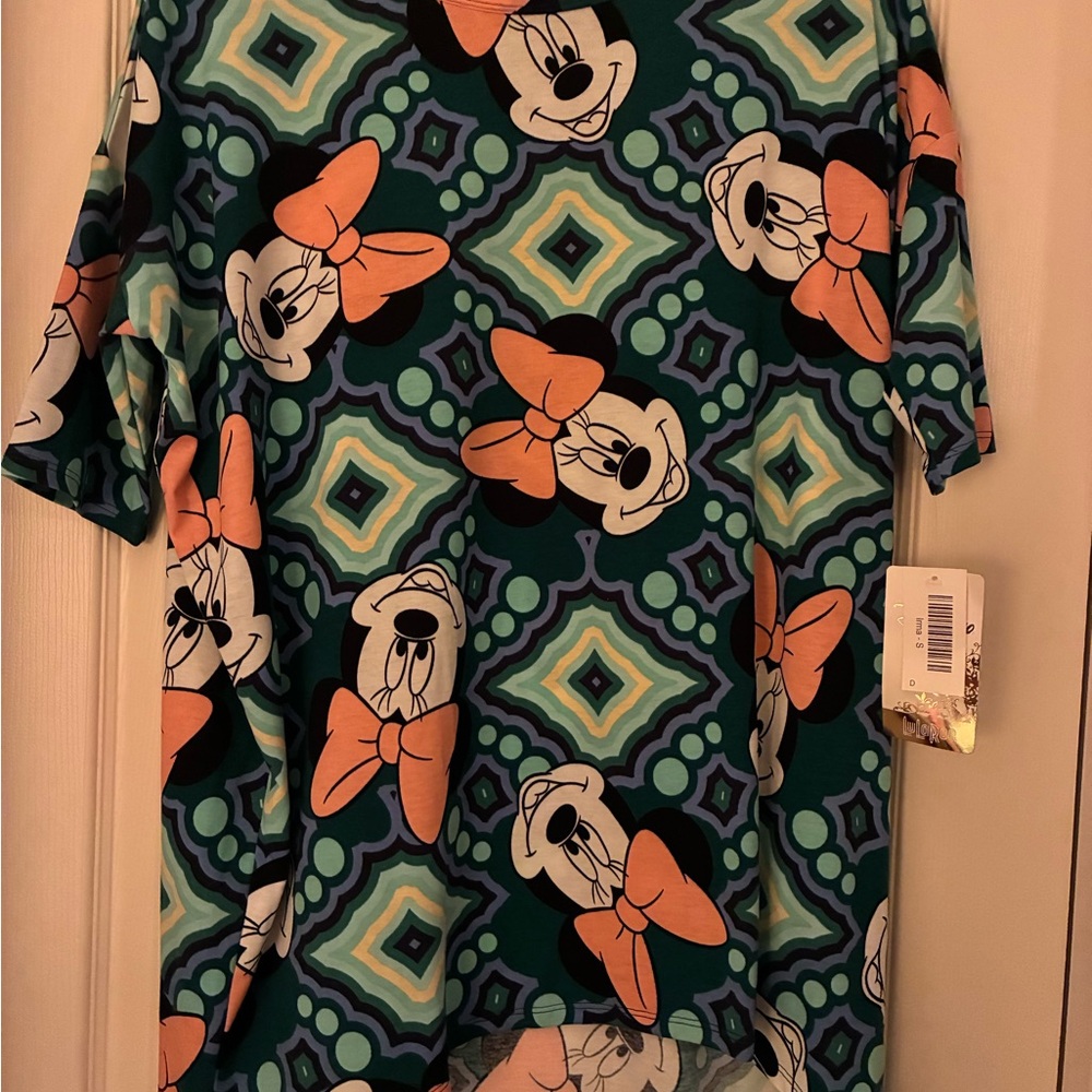 LuLaRoe Disney Irma Minnie Mouse NWT Size S